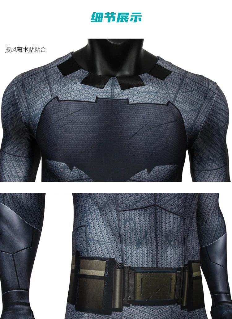 Men's Cosplay Batman Costume Justice Dawn