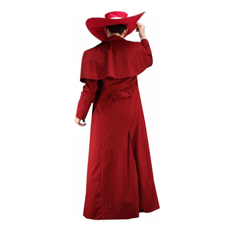 Red Trench Alucard Van Cosplay Costume