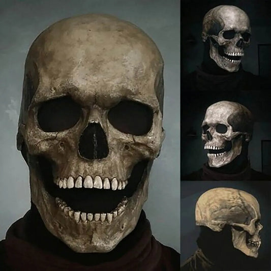 Full Head Skull Latex Mask