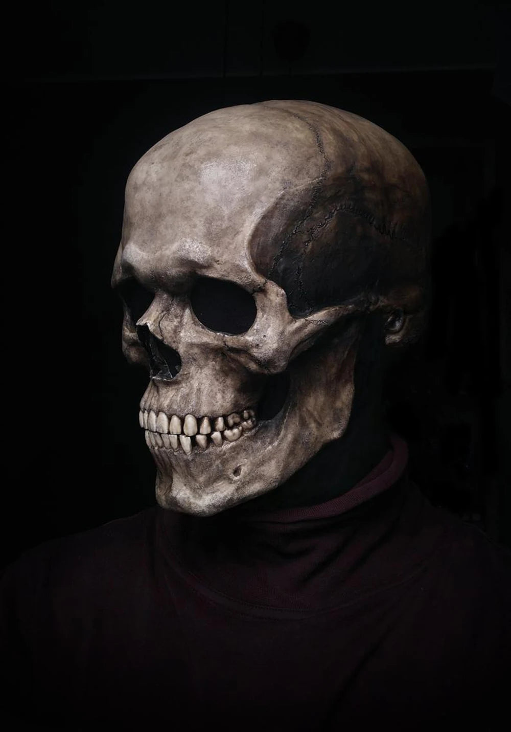 Full Head Skull Latex Mask