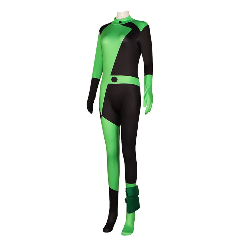 Shego Cosplay Costume Jumpsuit