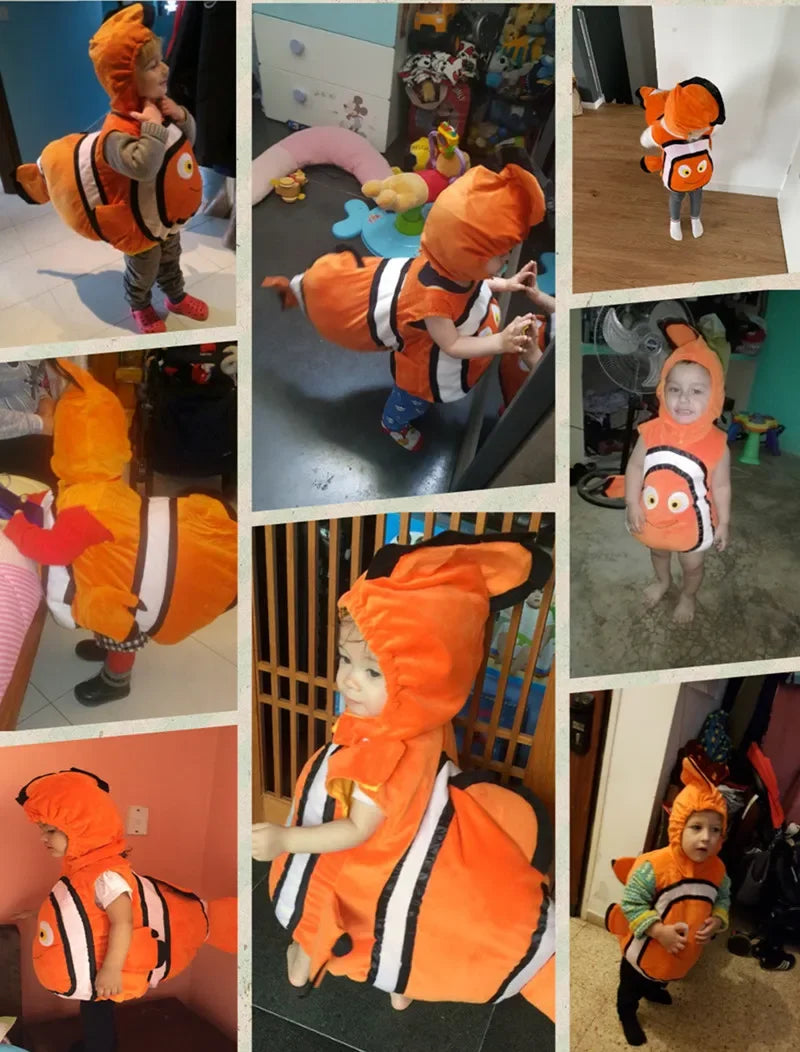 Finding Nemo Toddler Clown Fish Costume Set