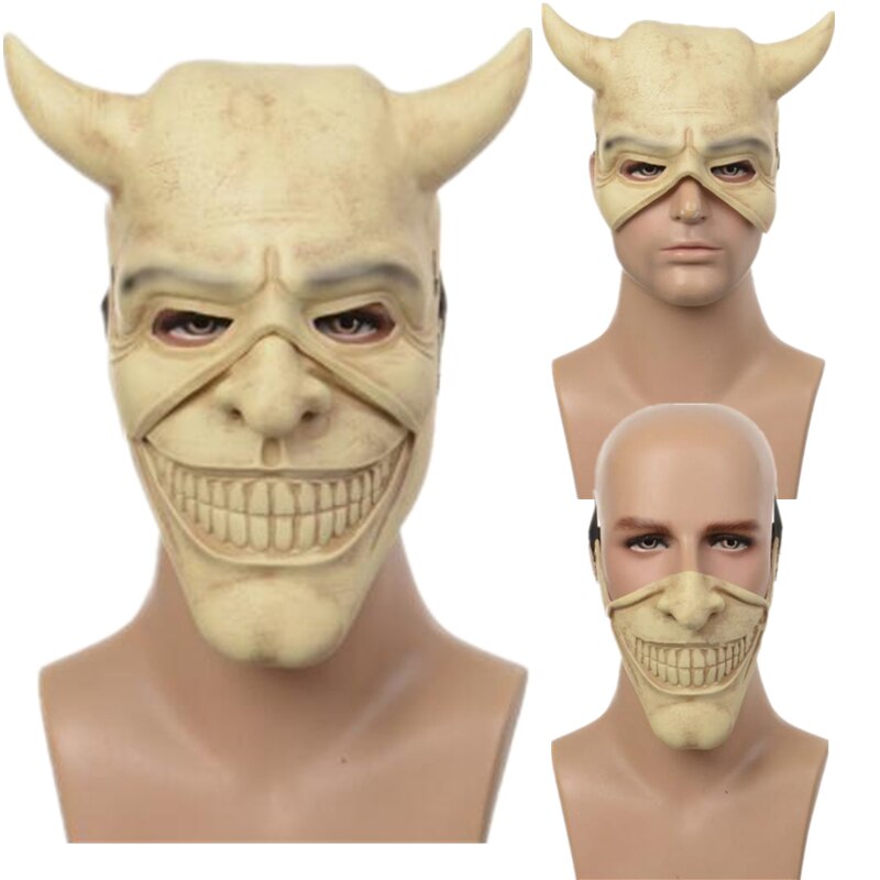 Grabber Latex Mask Cosplay Costume