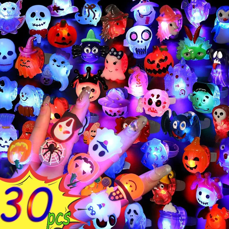 Surprise Me LED Luminous Halloween Rings