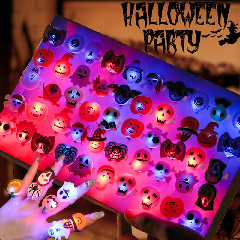 Surprise Me LED Luminous Halloween Rings - Accessorie product photo