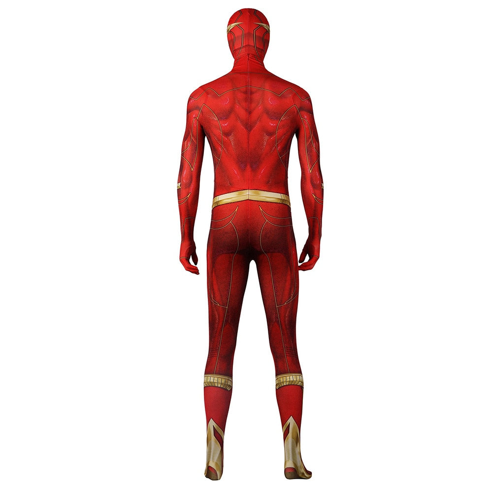 Flash Barry Allen Cosplay Jumpsuit Costume