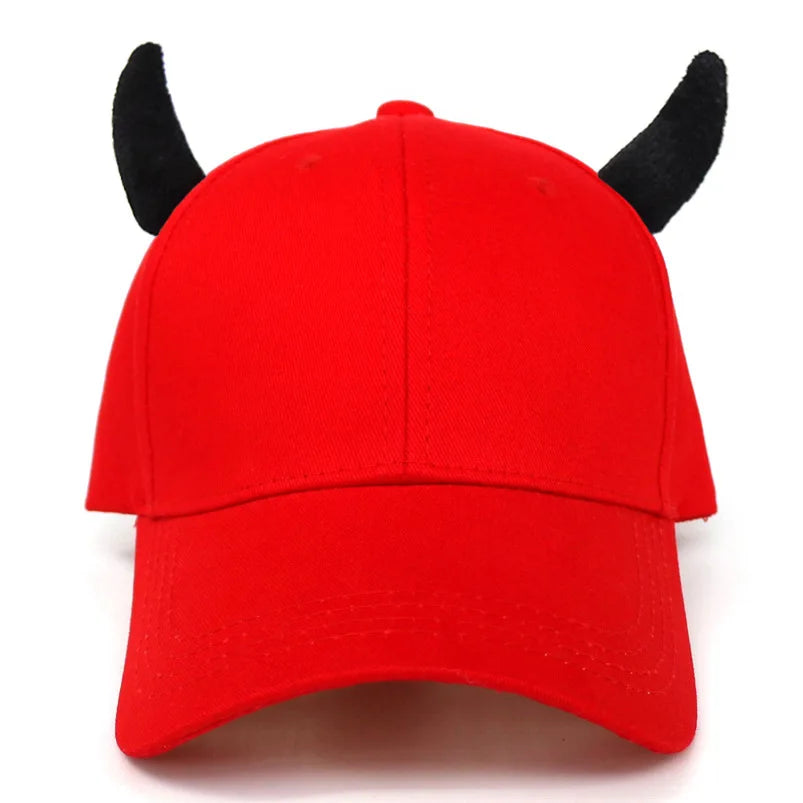 Horned Devil Earwarmers Cap