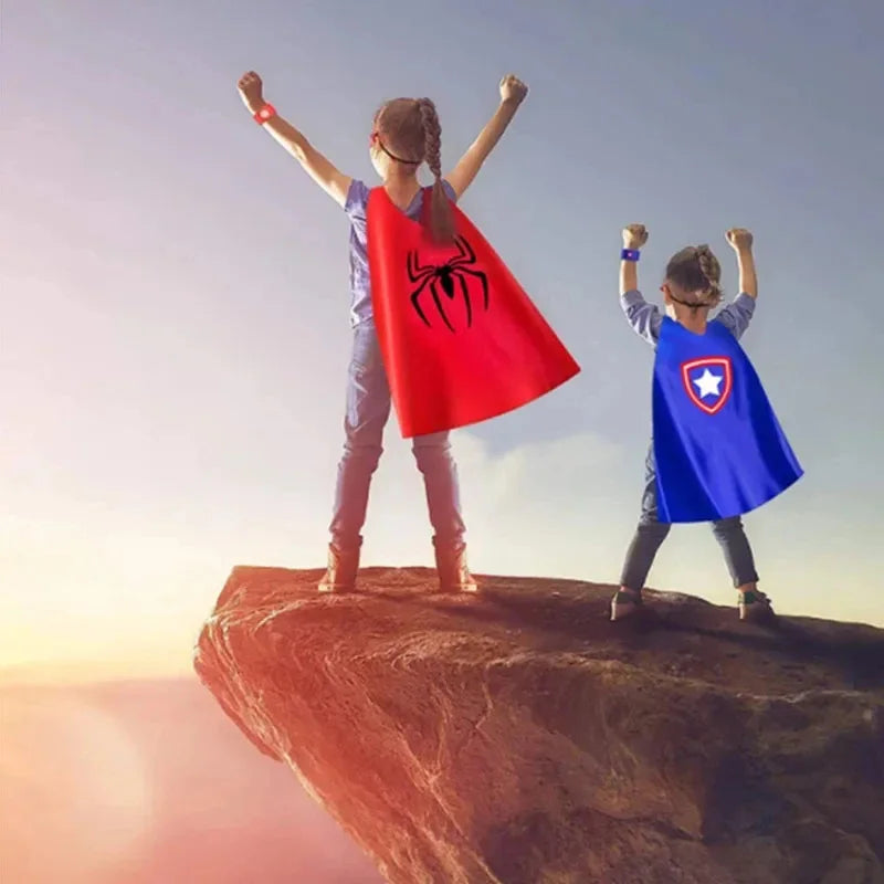 Superhero Capes for Kids – Captain America, Hulk, Spiderman