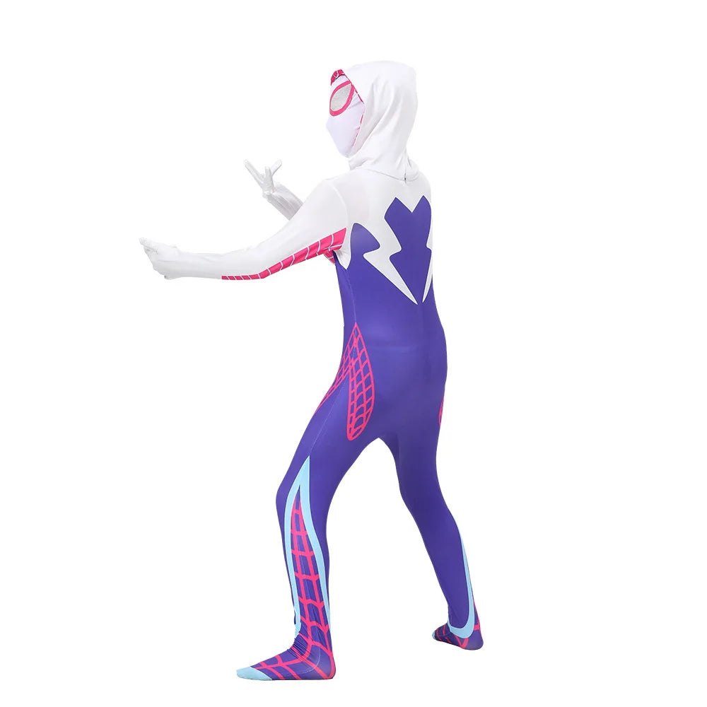 Gwen Stacy Spider Costume for Kids & Adults