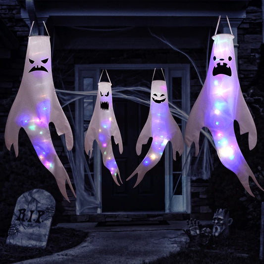 Halloween LED Light Hanging Ghosts