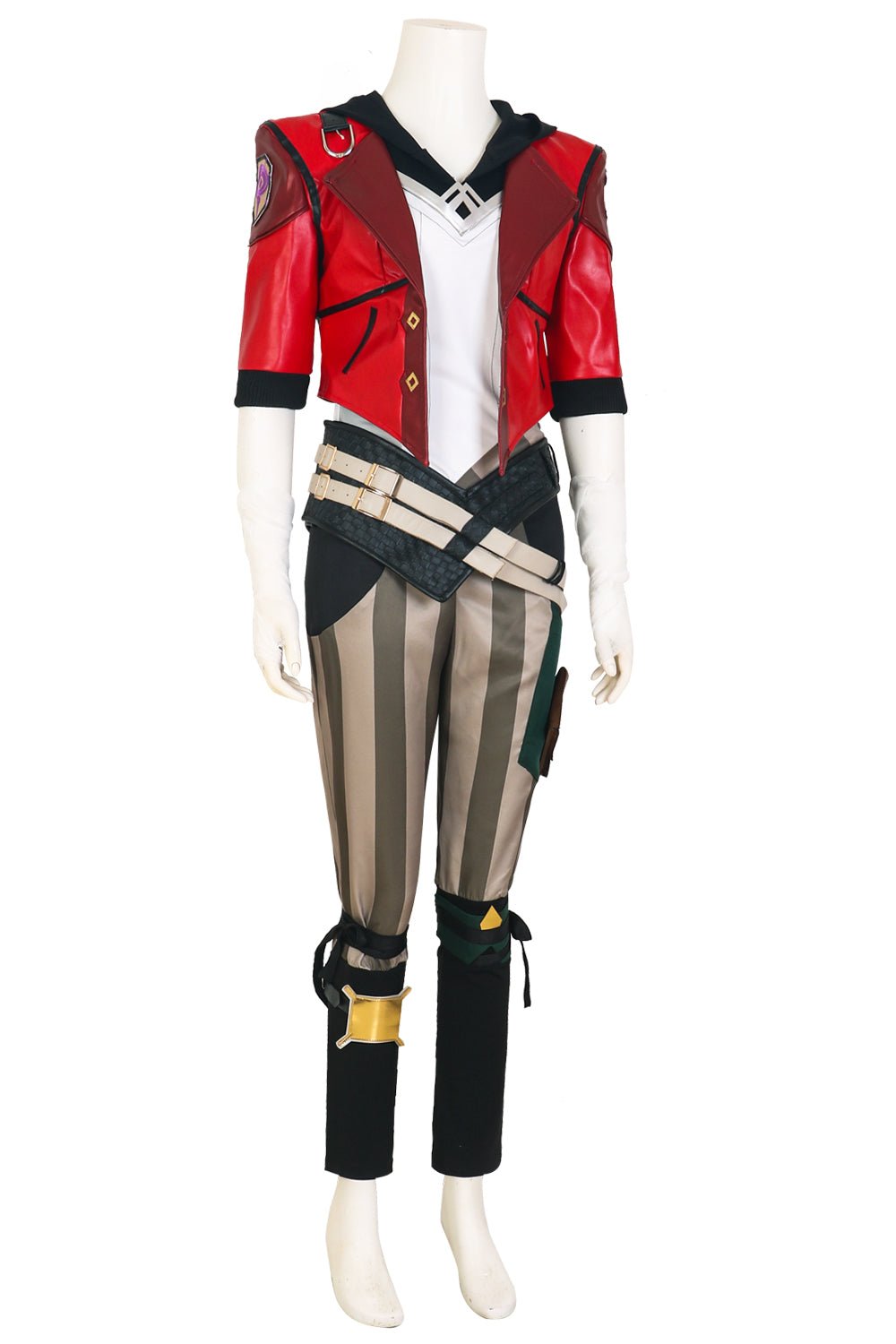 Vi Arcane Cosplay Costume - Full Set with Wig Option