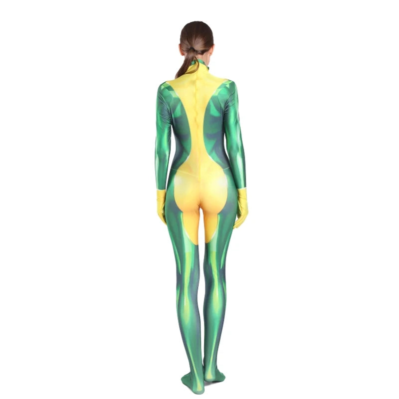 Rogue X-Men Cosplay Bodysuit for Adults & Kids