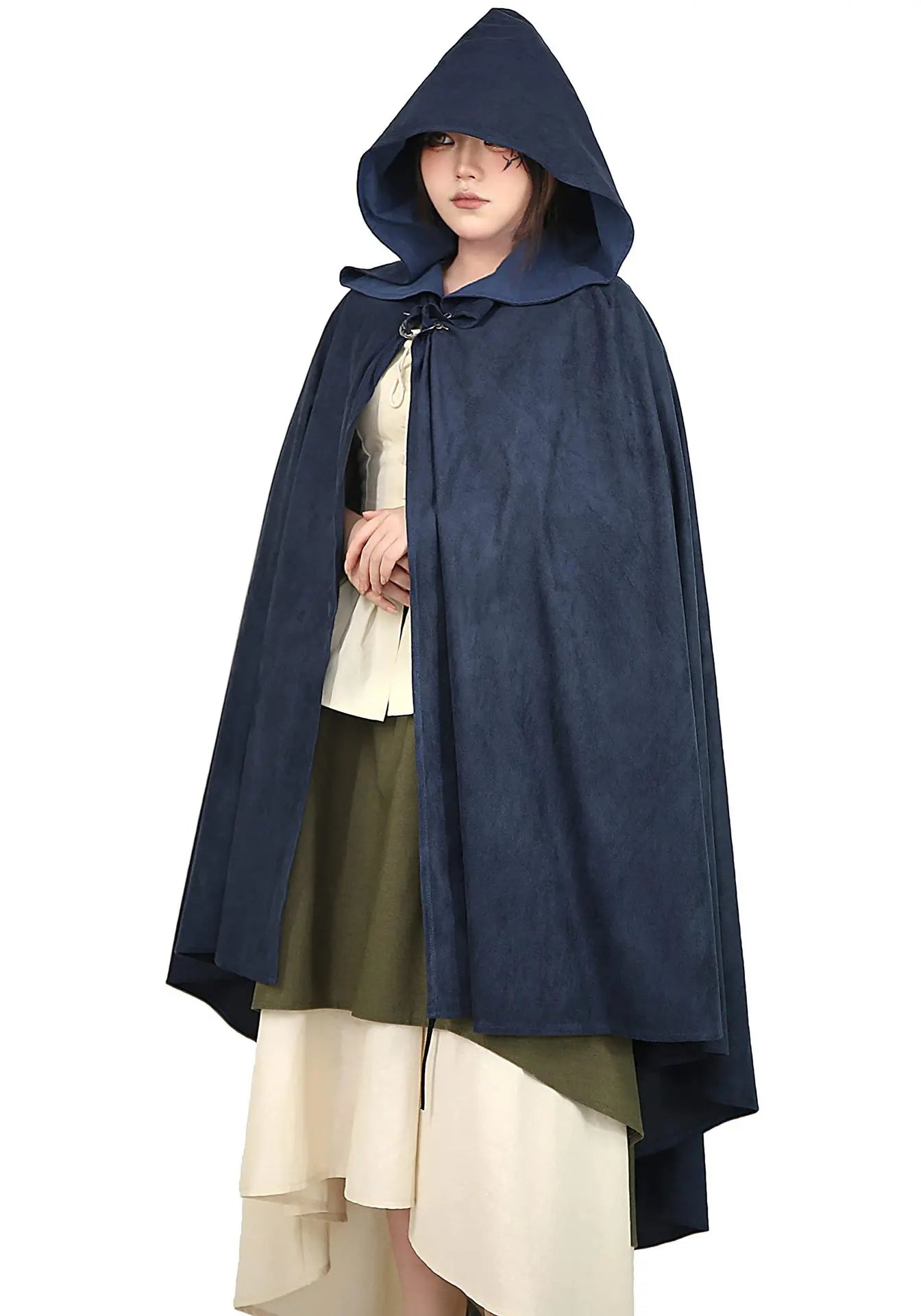 Hood Cloak Cosplay Medieval Cape