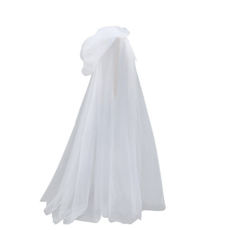 Hooded Mesh Ghost Cloak for Kids & Adults