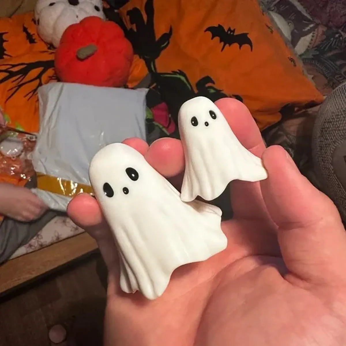 Ghost Halloween Figurine, Style Options
