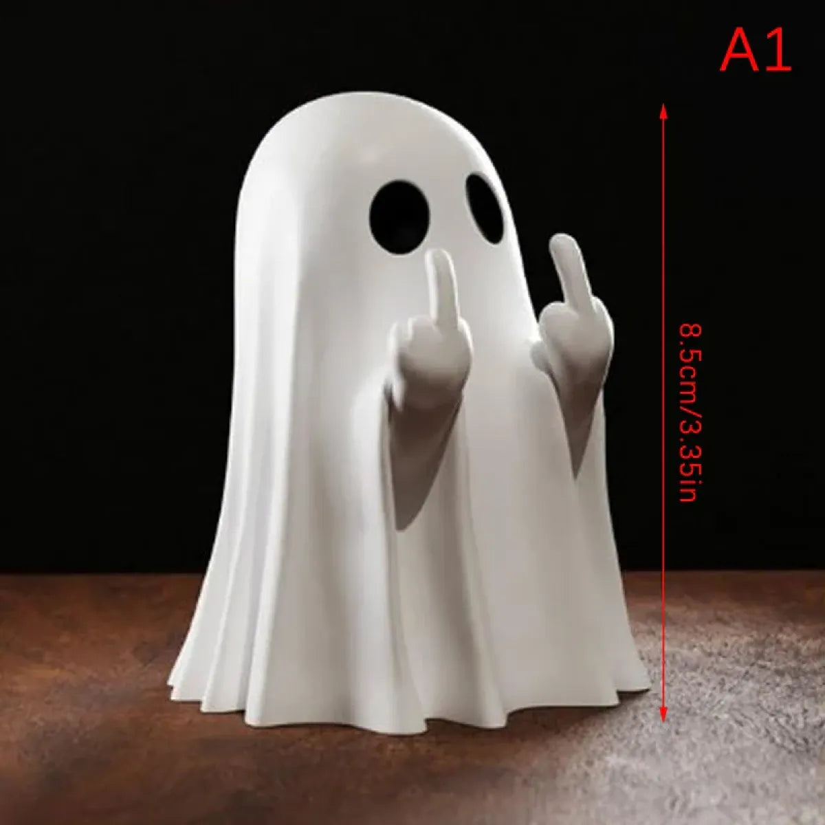 Ghost Halloween Figurine, Style Options
