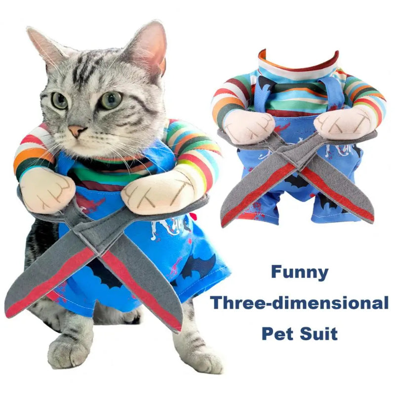 Scissor-Hands Character Costume for Pets