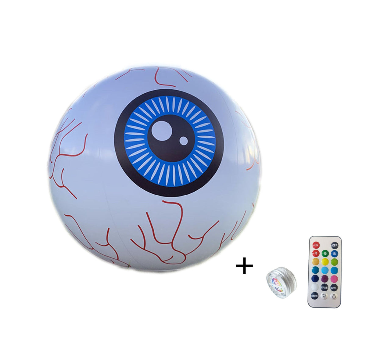 16-Inch LED Inflatable Eyeball with Remote Control