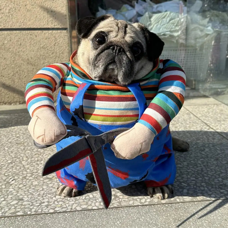 Scissor-Hands Character Costume for Pets