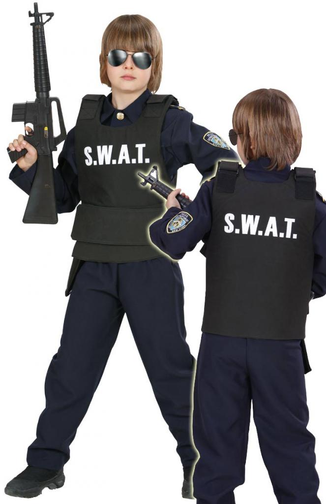 Kids S.W.A.T. Police Costume