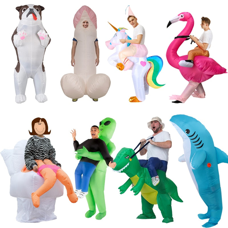 Funny Halloween Fluffy Costumes