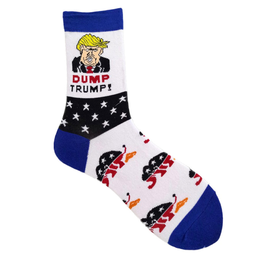 Tump Socks Funny Men Happy Casual Couple