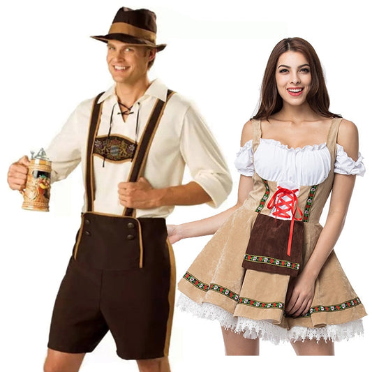 Traditional Couples Oktoberfest Costume