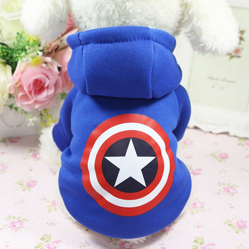 Dog Hoodie Coat Winter Dog Clothes