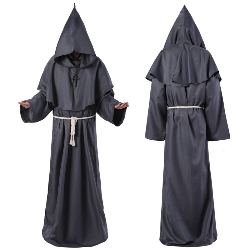 Christian Friar Priest Robes Costumes For Halloween