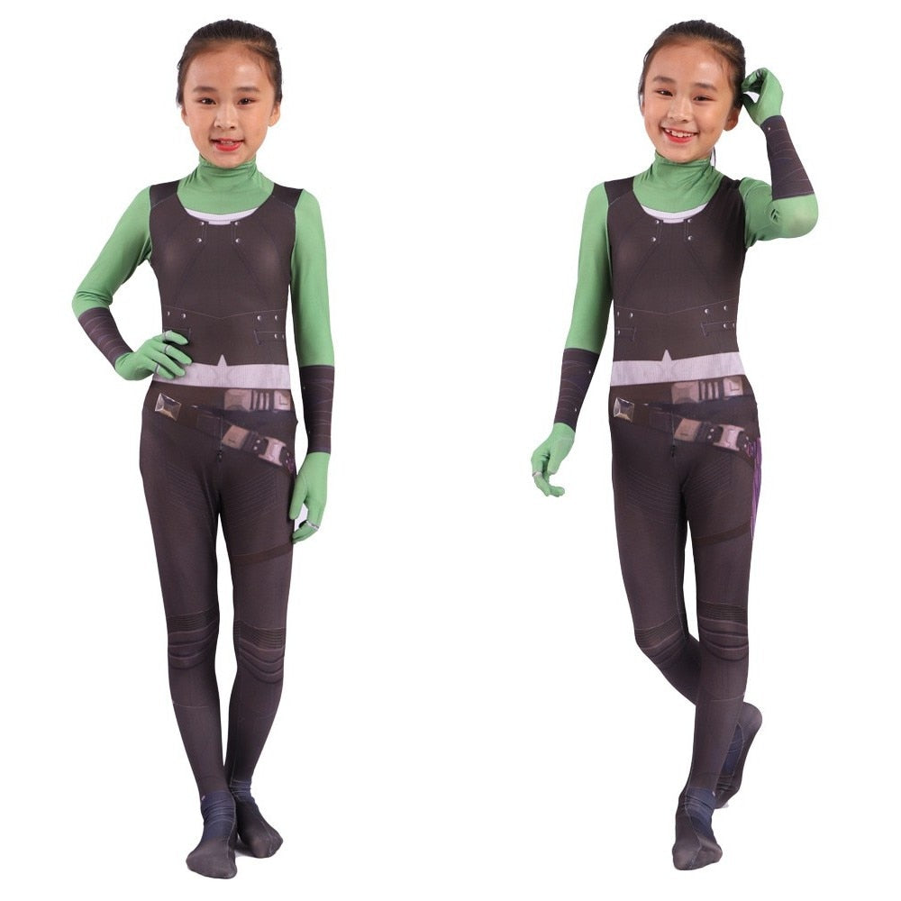 Halloween Gamora Superhero Costume - Guardians of the Galaxy for adults