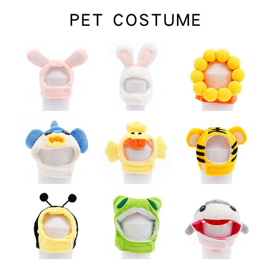Halloween Soft and Cute Cat Headgear mask for adults