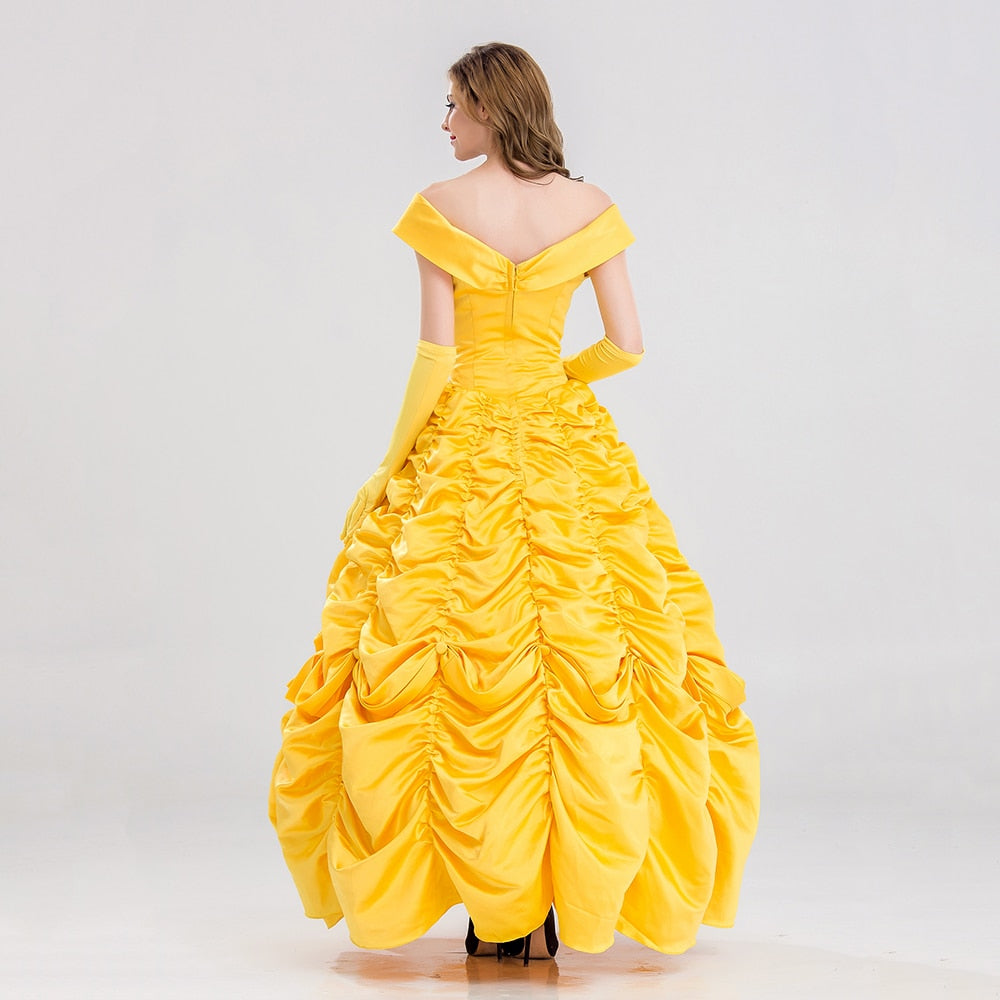 Belle Halloween Cosplay Dress For Women
