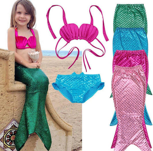 Halloween Fancy Mermaid Costume For Girls – kids