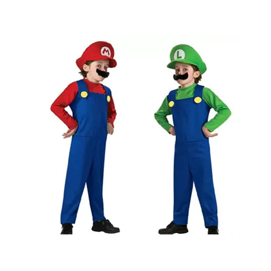 Super Luigi Mari Brothers Costumes