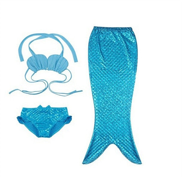 Fancy Mermaid Costume For Girls