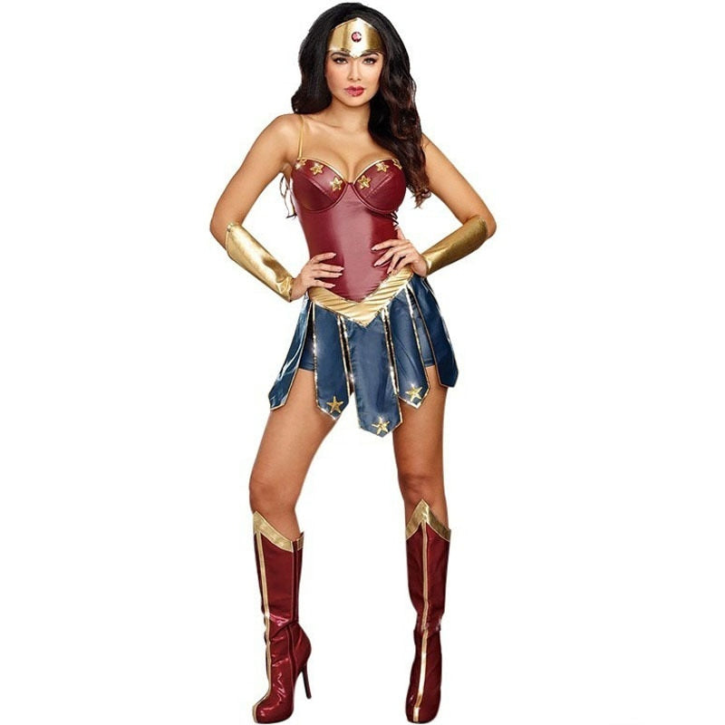 Sexy Wonder Woman Costume Halloween