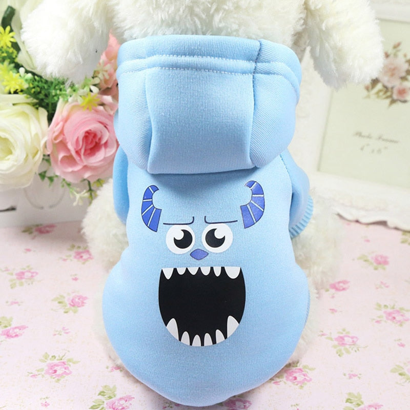 Dog Hoodie Coat Winter Dog Clothes