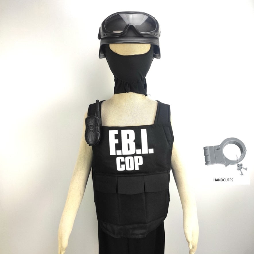 Stylish FBI Agent Uniform For Kids