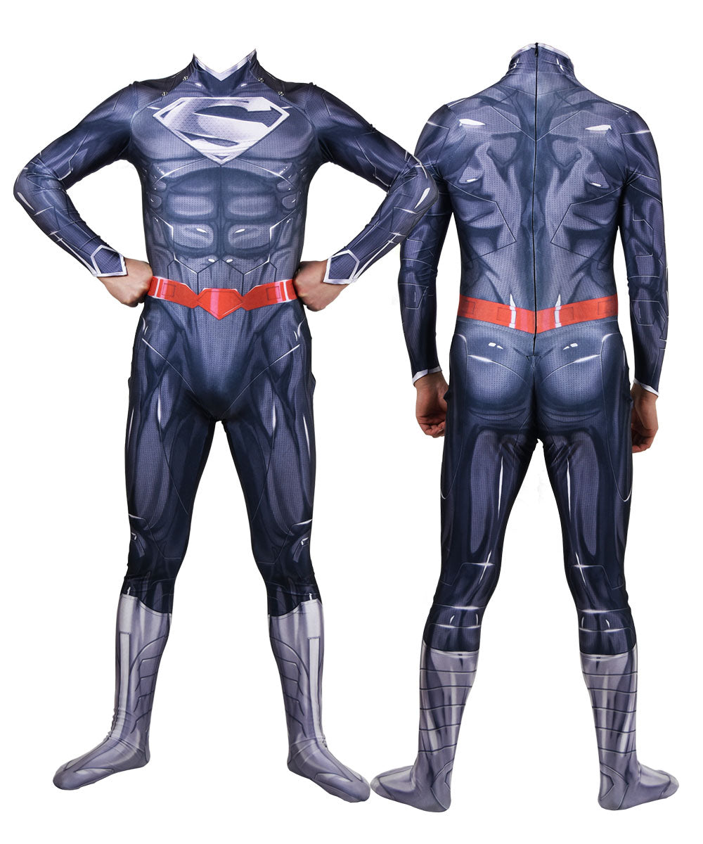 Halloween Black Superhero Cosplay Costume Bodysuit