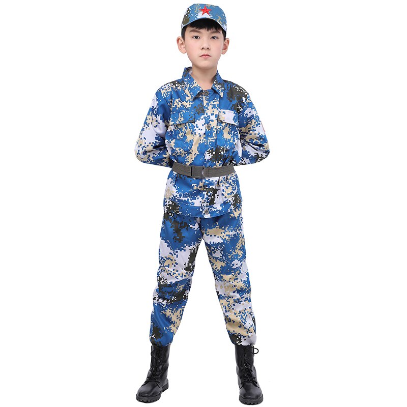 Soldier Cosplay  Army  Costume for Kids