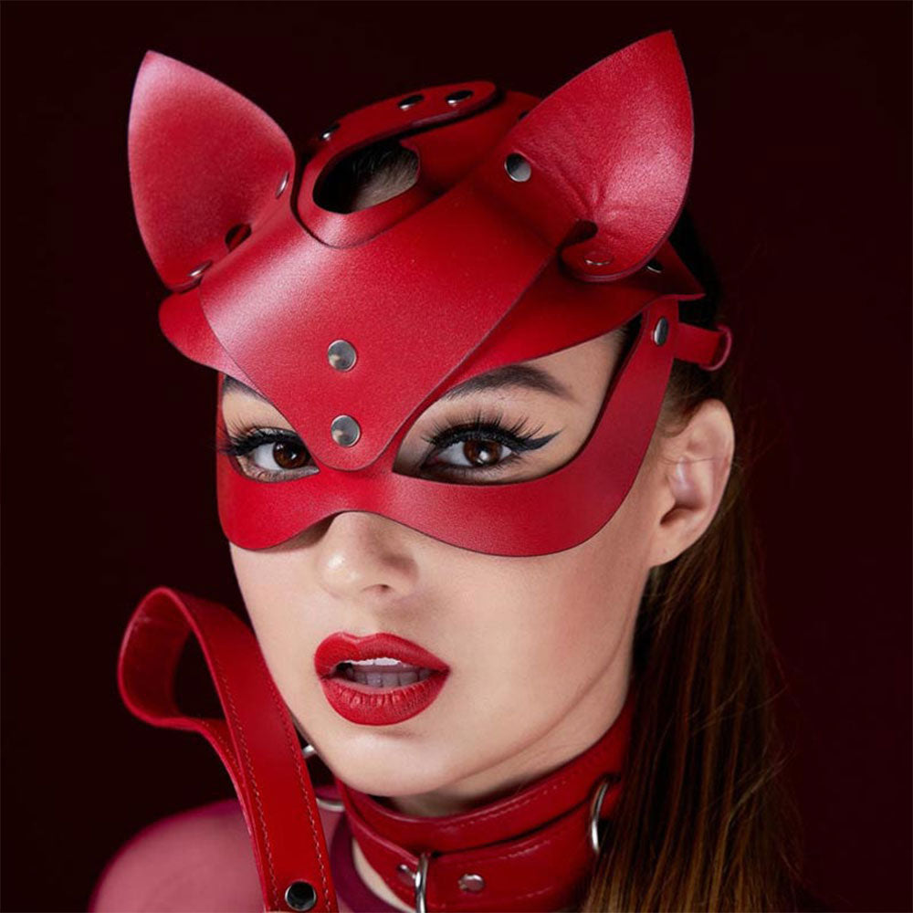 Bunny Girl Sexy Leather Mask