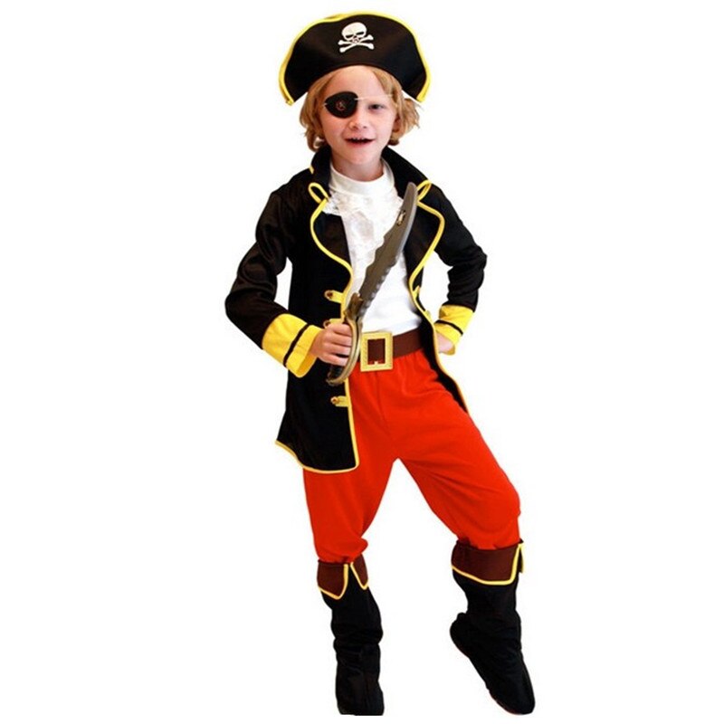 Pirate Costume Cosplay Set For Children