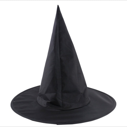 Halloween New Solid Color Personality Pointed Cap for adults