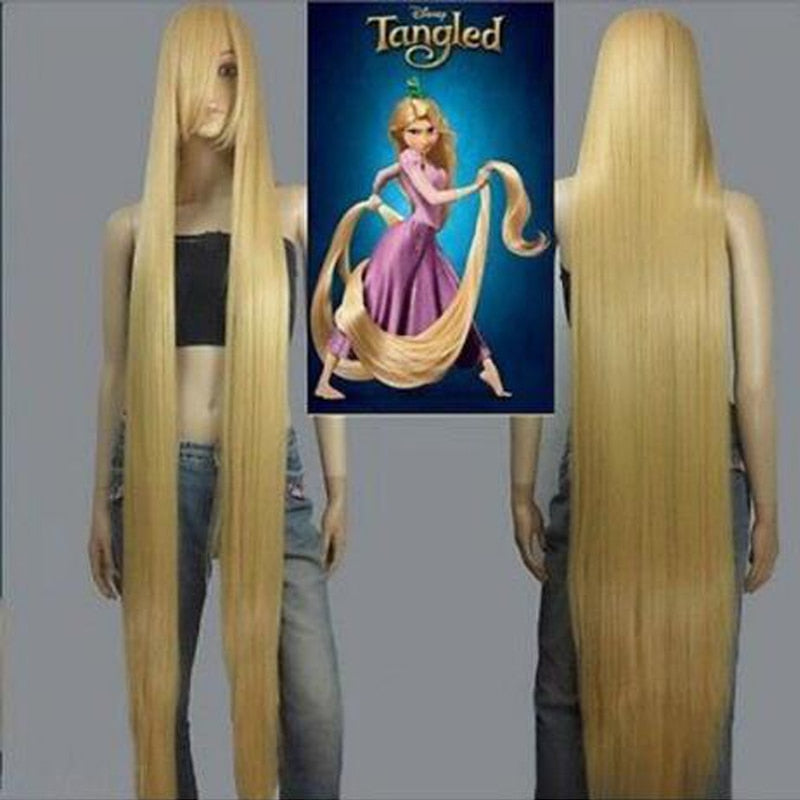 Golden Straight Long Cosplay Wigs