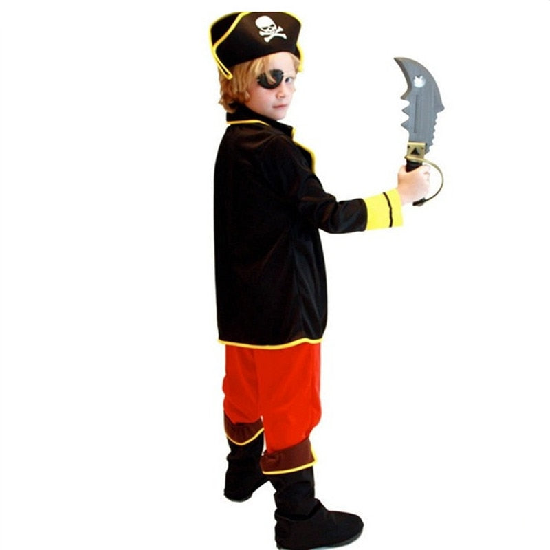 Pirate Costume Cosplay Set For Children