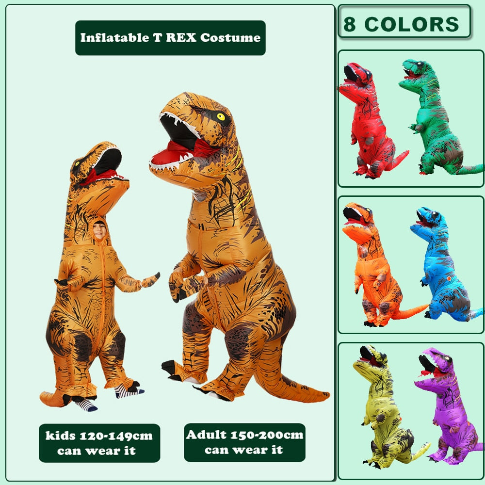 Halloween T-Rex Dinosaur Inflatable Costume