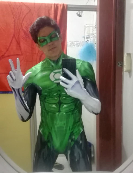 Halloween Green Lantern Superhero Costumes for adults