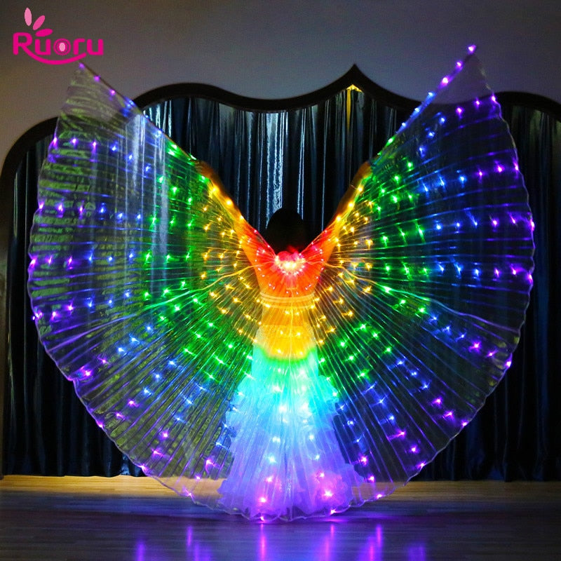 Ruoru Rainbow Color Party Show Dancewear