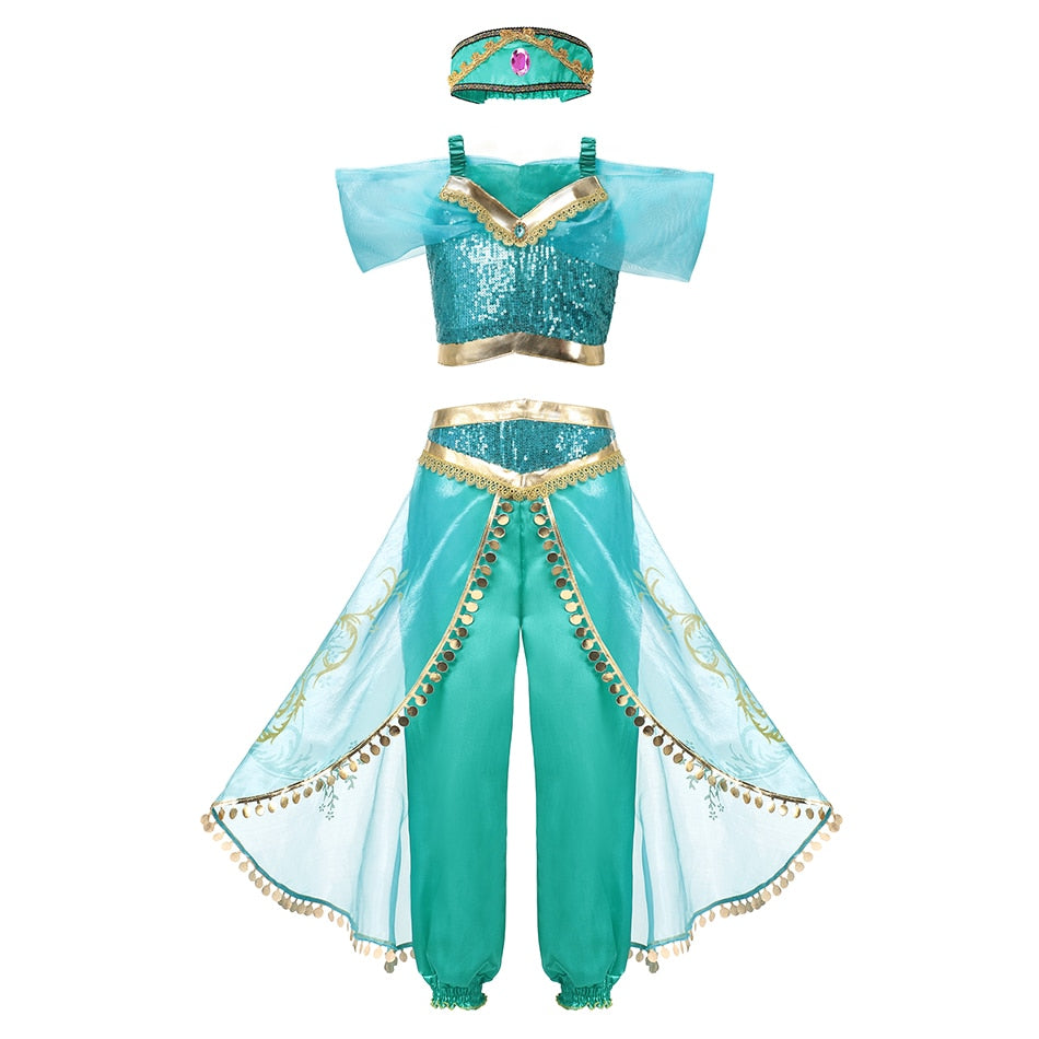 Aladdin Princess Kids Jasmine Dress