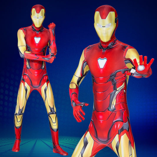 New Gold Iron Man costume With Mask